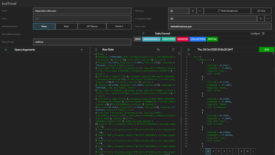 connect rest api as data source