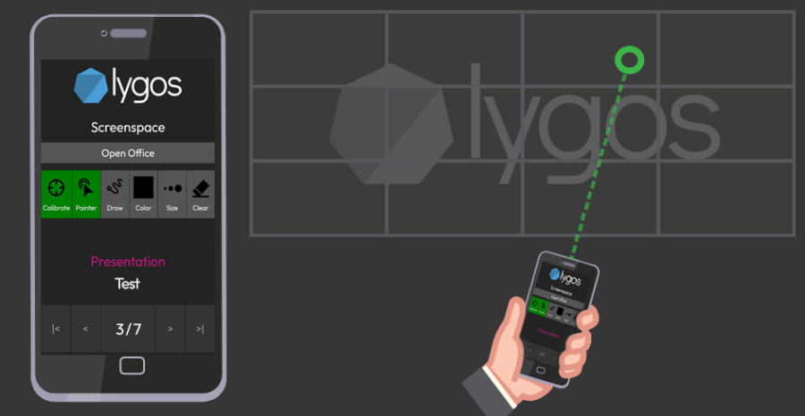 video wall mobile control