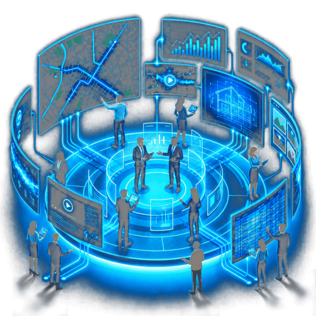 lygos visual data analytics software for video walls, control rooms