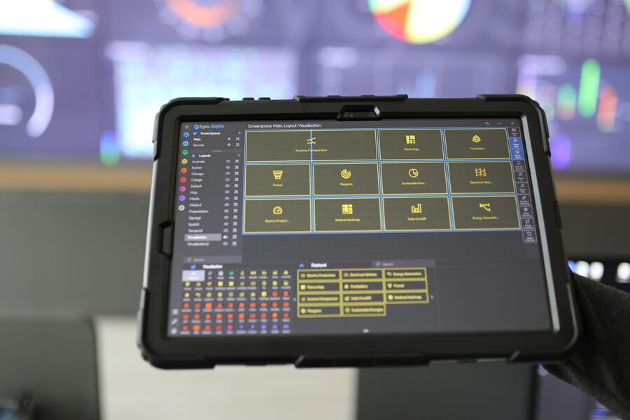 lygos tablet layout control