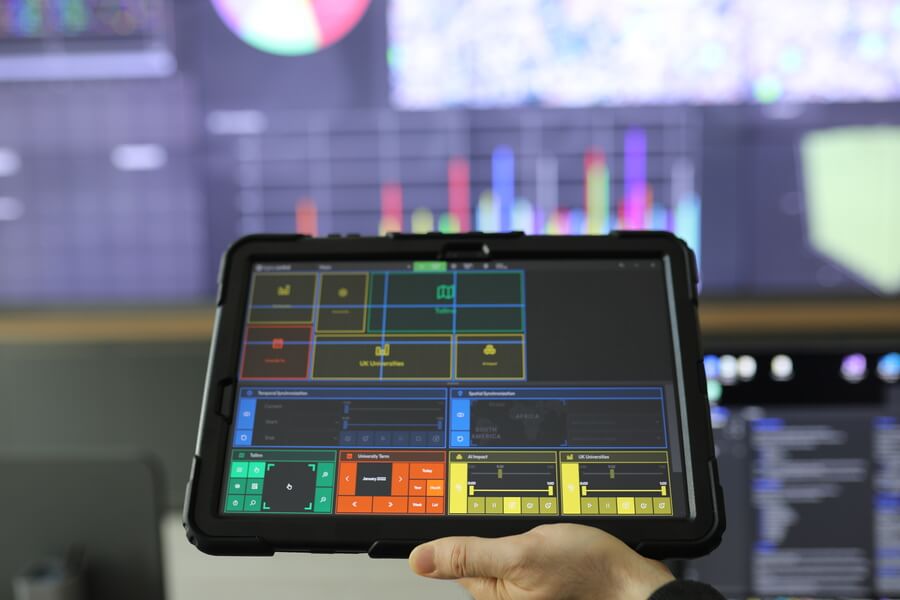 lygos tablet control dashboard