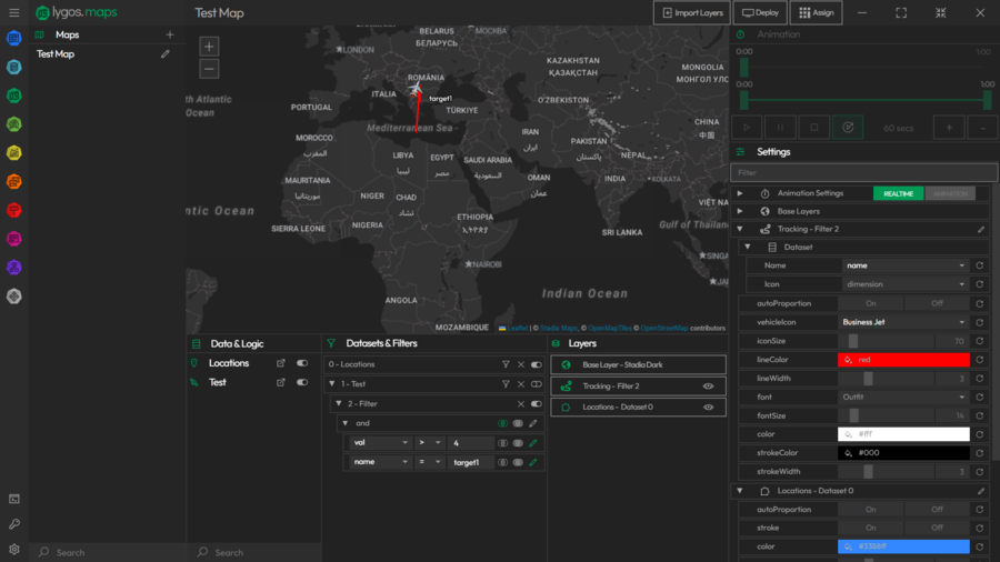 lygos tracking map editor
