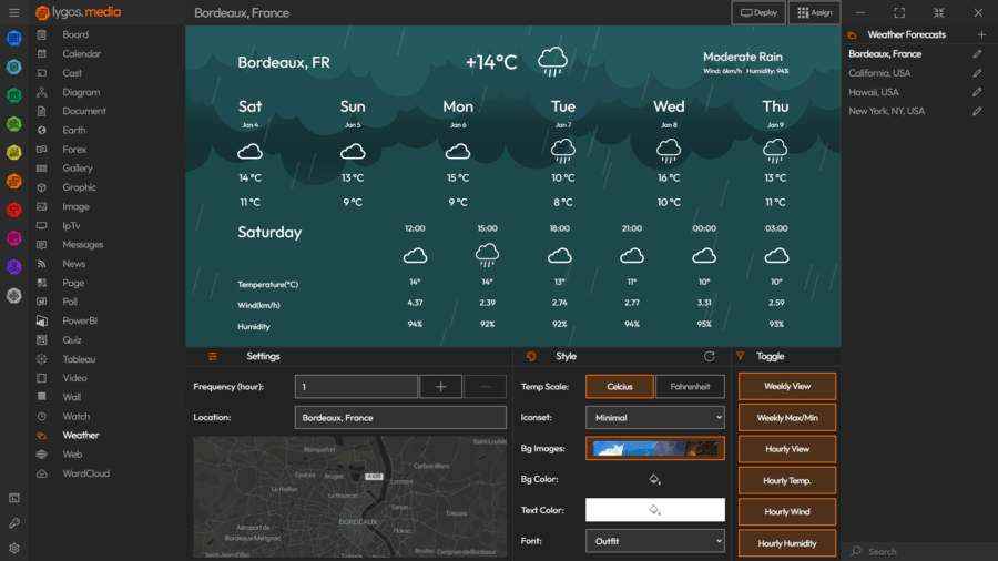 lygos calendar editor