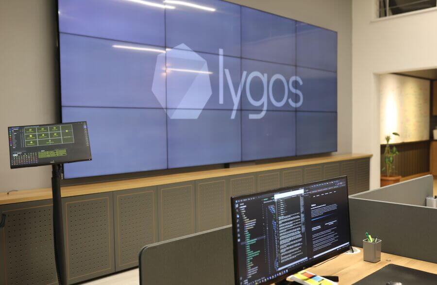 lygos video wall set up
