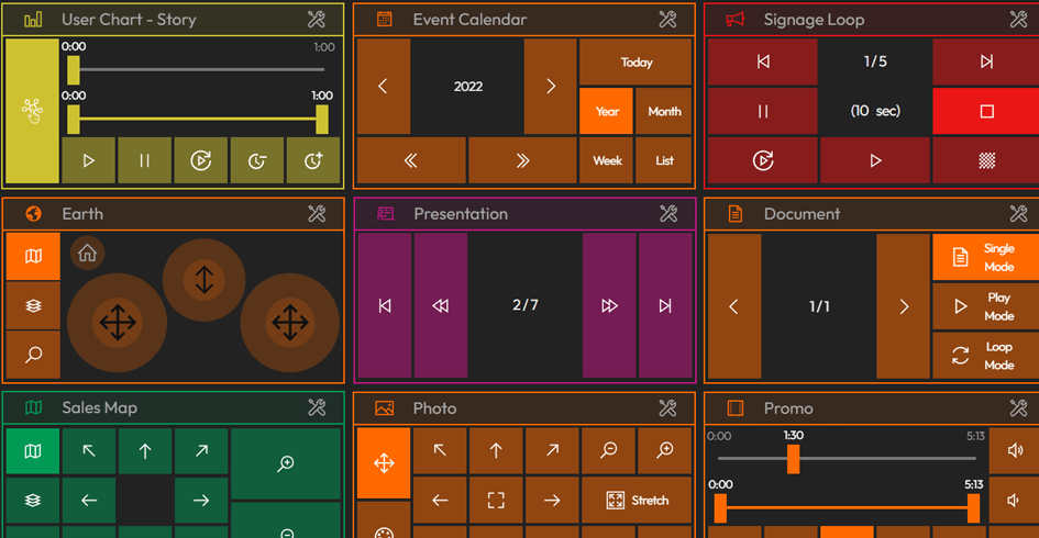Control Dashboard
