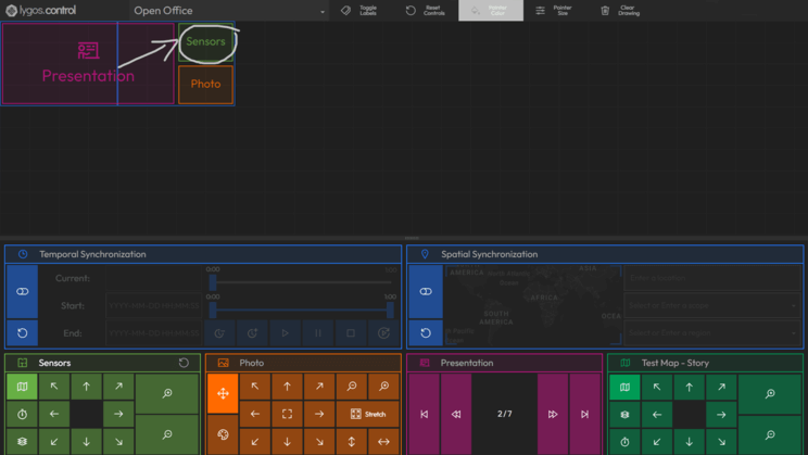 lygos video wall software control module