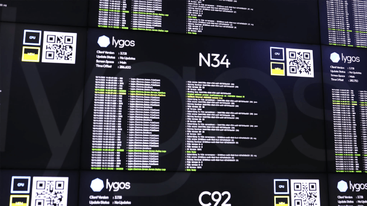 lygos video wall software display module slide 2