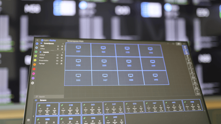 lygos video wall software display module slide 3